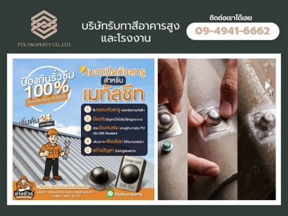 หมวกปิดหัวสกรูสำหรับเมทัลชีท - บริษัทรับทาสีอาคารสูงและโรงงาน