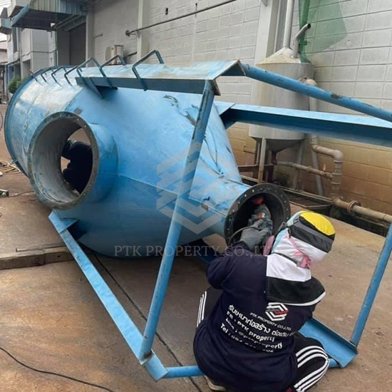 บริษัทรับทาสีอาคารสูงและโรงงาน - รับทาสีไซโลและโครงสร้างเหล็ก